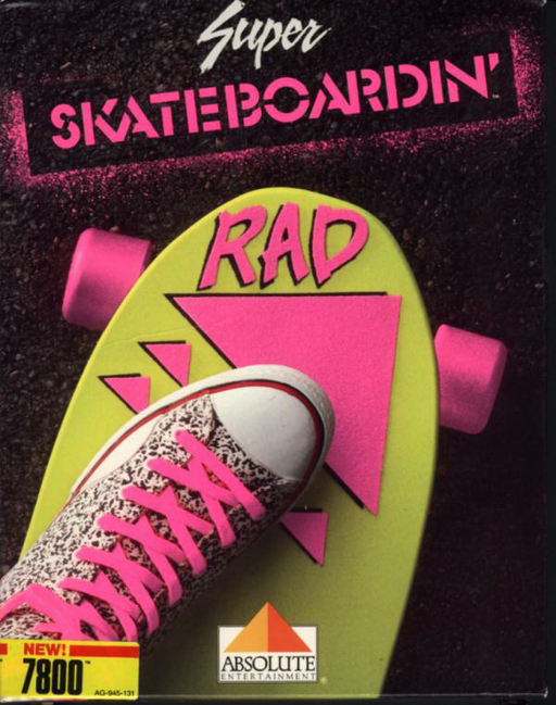 Super Skateboardin' (USA) 7800 Game Cover